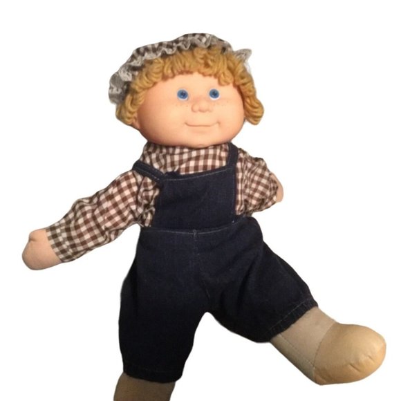 Blue Box Plush Doll by Toy Factory LTD. 1983 vintage - Picture 1 of 16